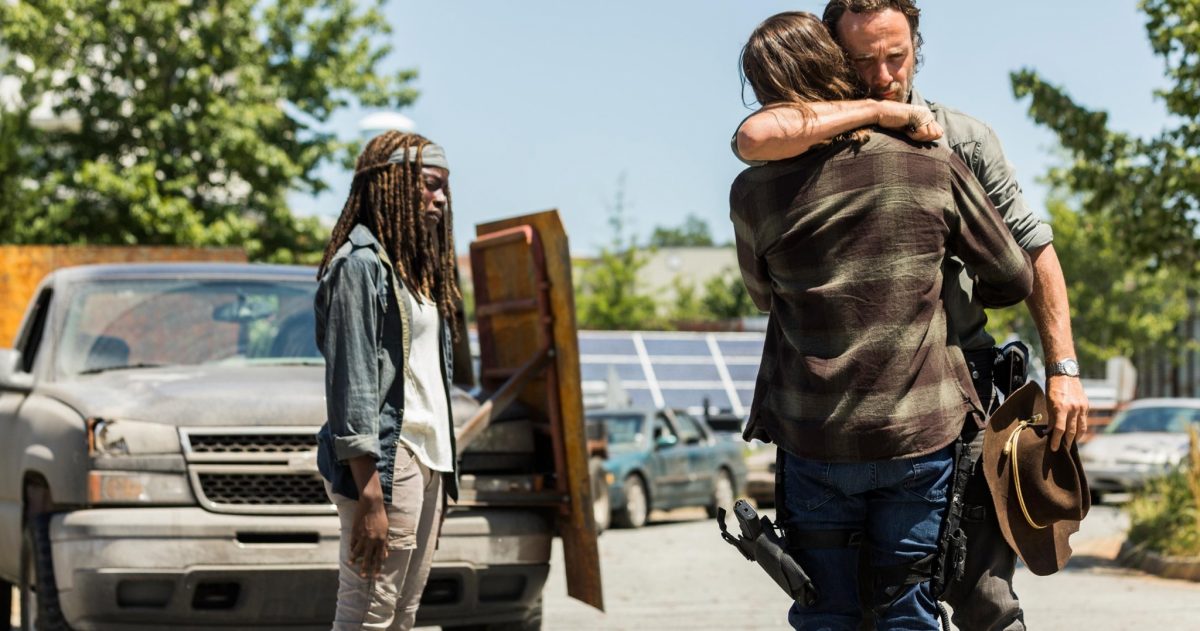 TWD 8x01 Grimes goodbye