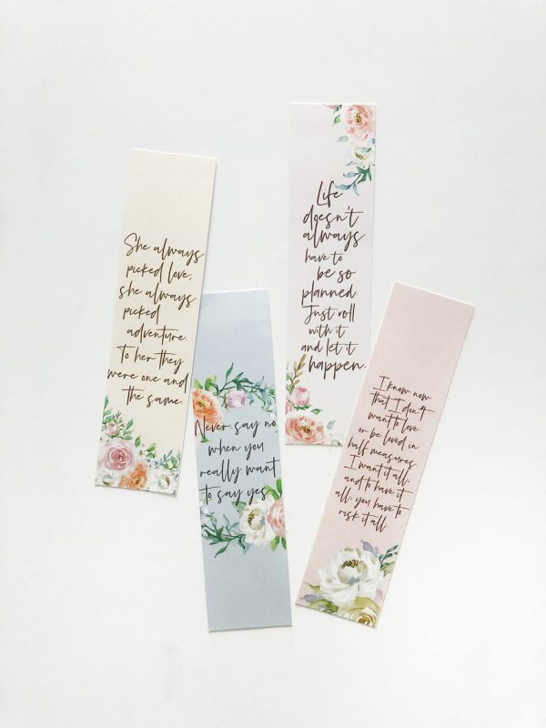 ‘To All The Boys I’ve Loved Before’ Printable Bookmarks – Hollywood & Wine