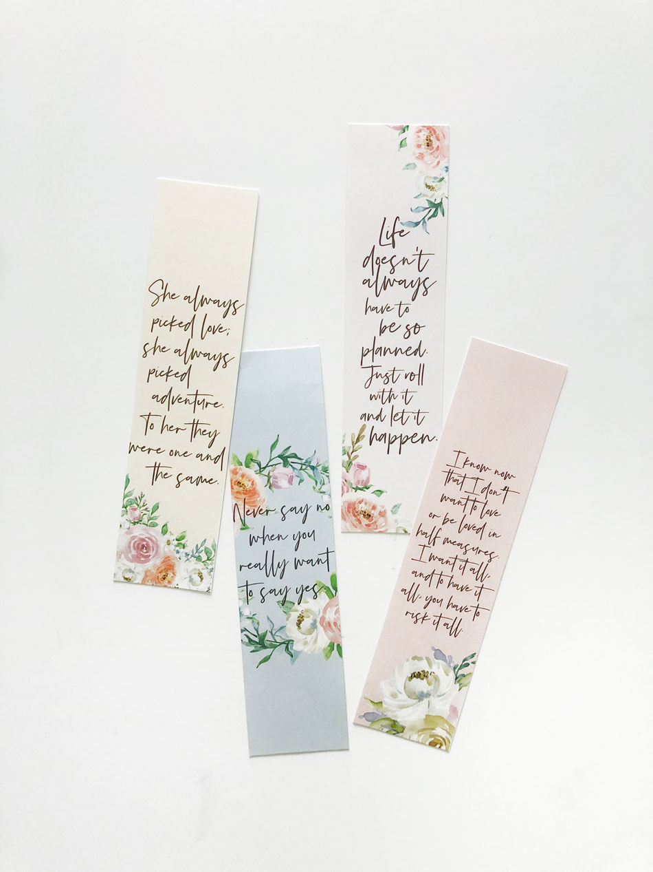 To All The Boys I've Loved Before inspired bookmarks