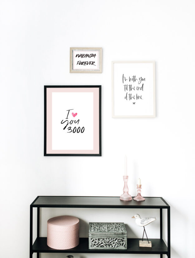 Free printable Marvel inspired quote art